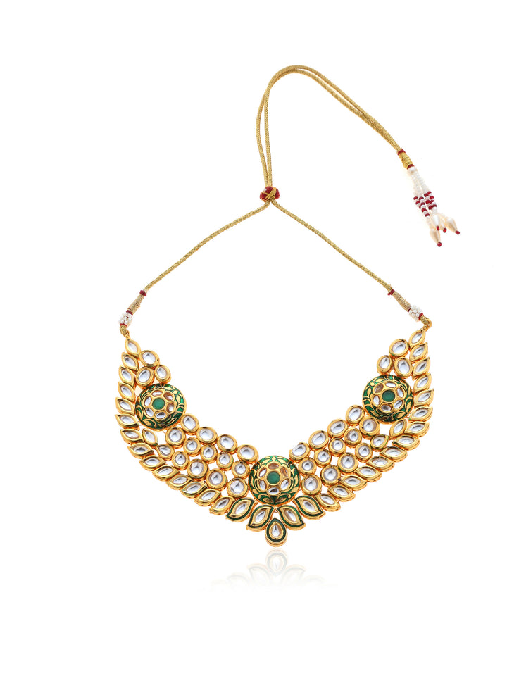 Minaki Palashini Kundan Set