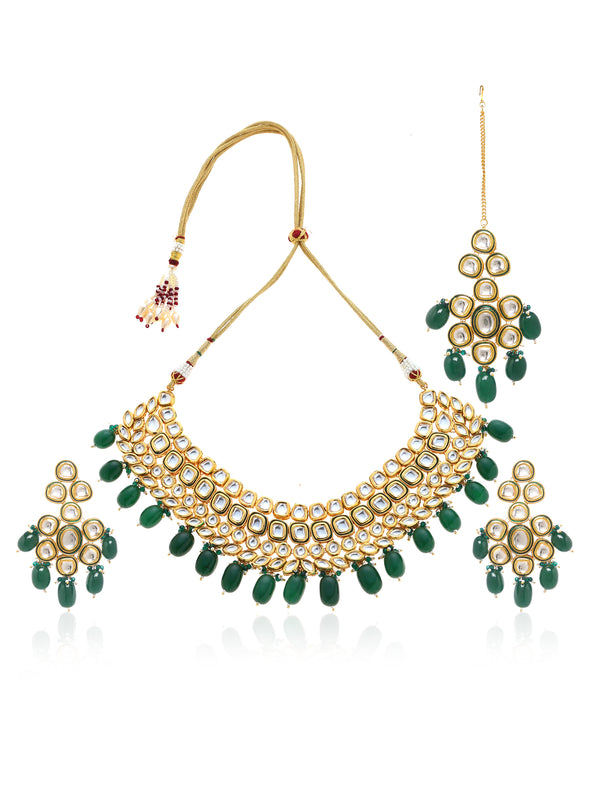 Minaki Habiba Kundan Bridal Set