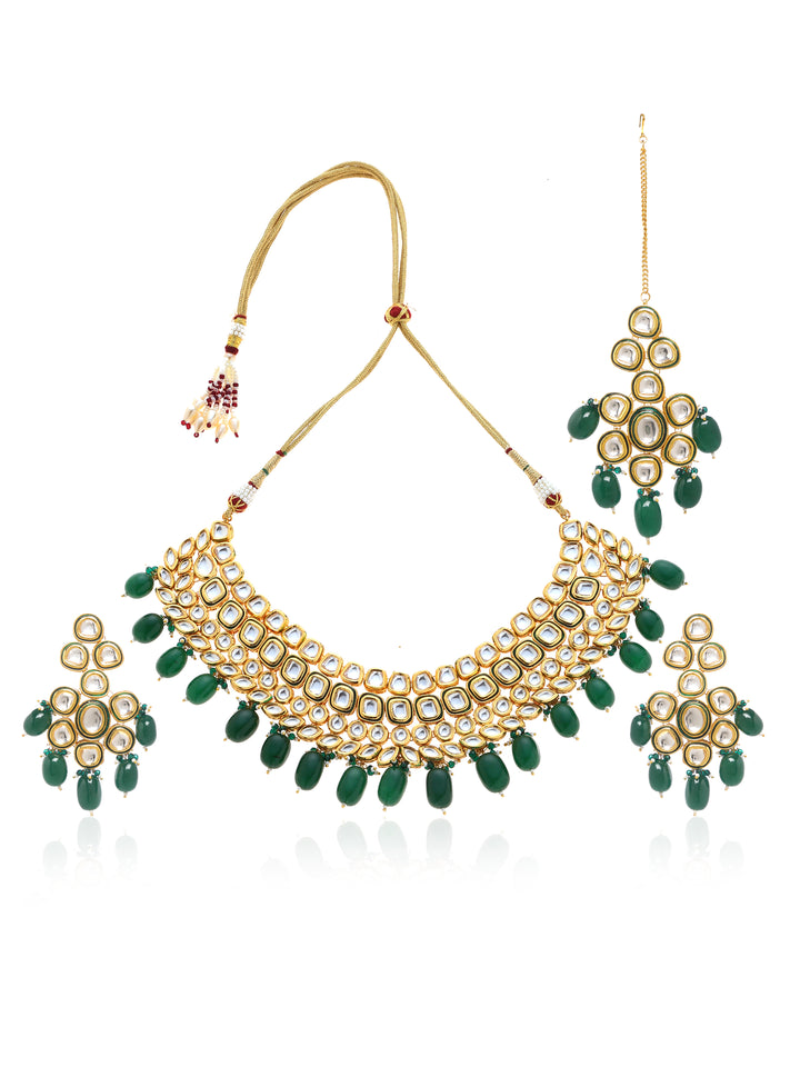 Minaki Habiba Kundan Bridal Set