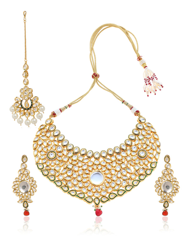 Minaki Lakshmi Kundan Set