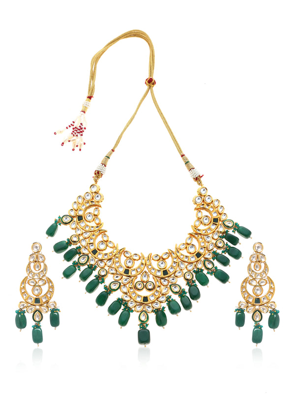 Minaki Farah Kundan Set
