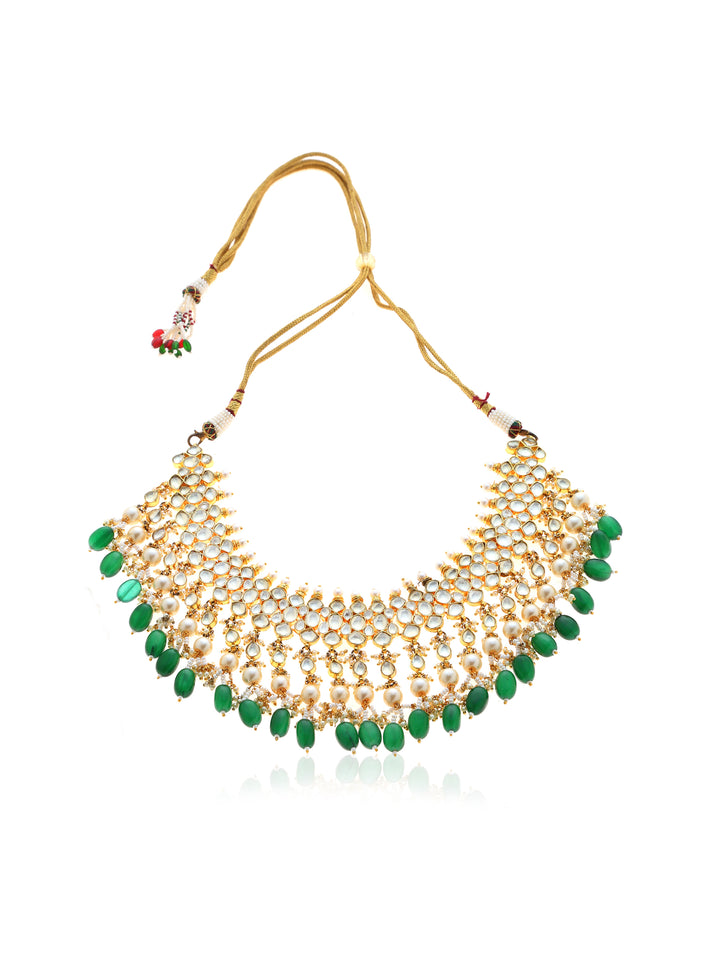 Minaki Benazir Kundan Bridal Set
