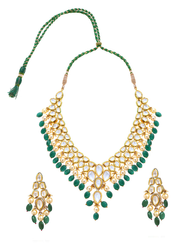 Minaki Rukmani Kundan Necklace