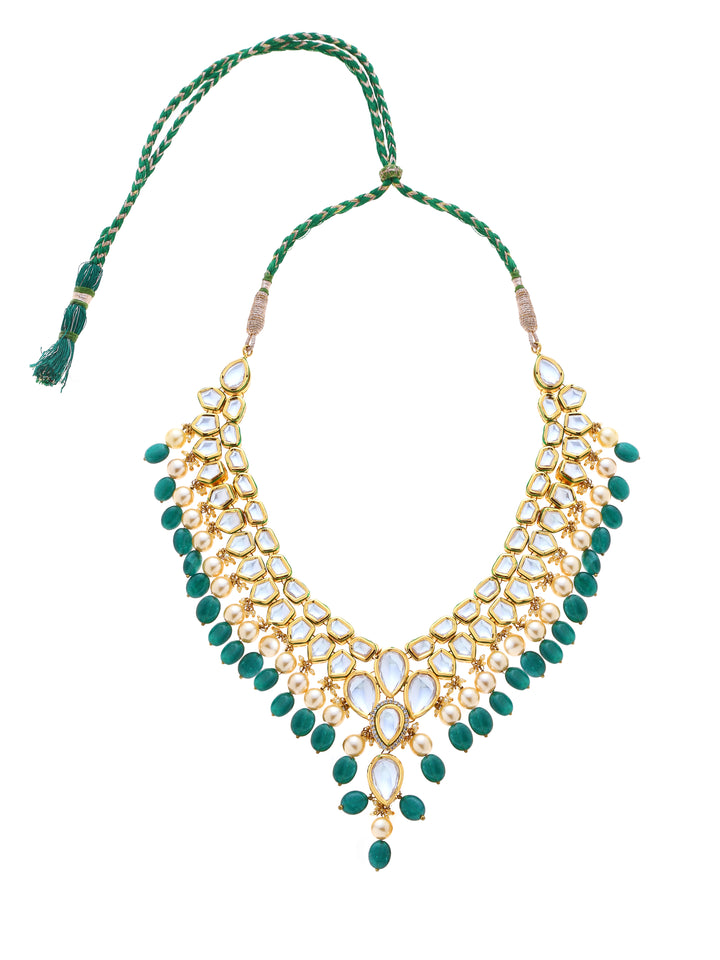 Minaki Rukmani Kundan Necklace