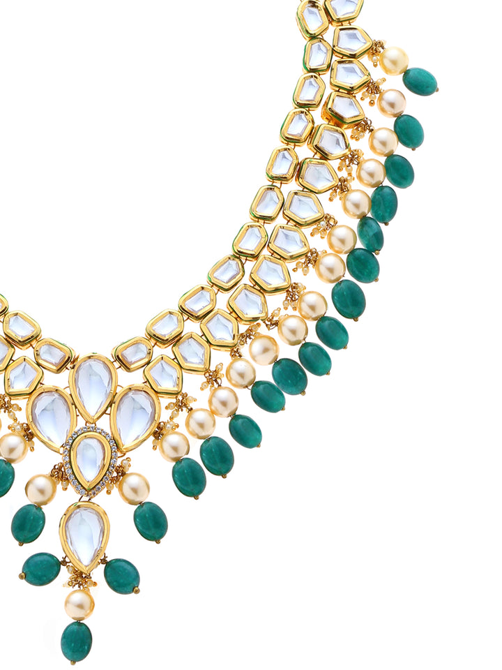 Minaki Rukmani Kundan Necklace