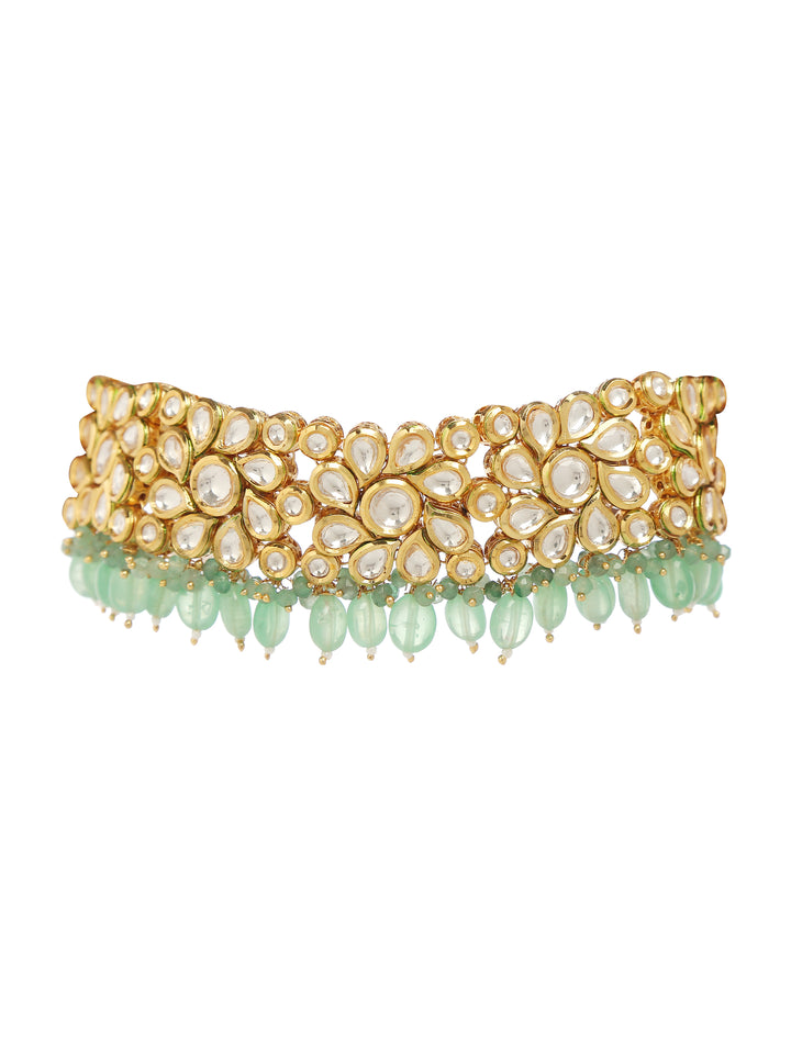 Minaki Rumi Kundan Choker Set