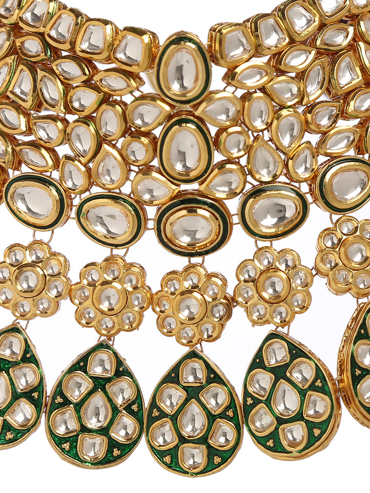 Minaki Meneka Bridal Kundan Set