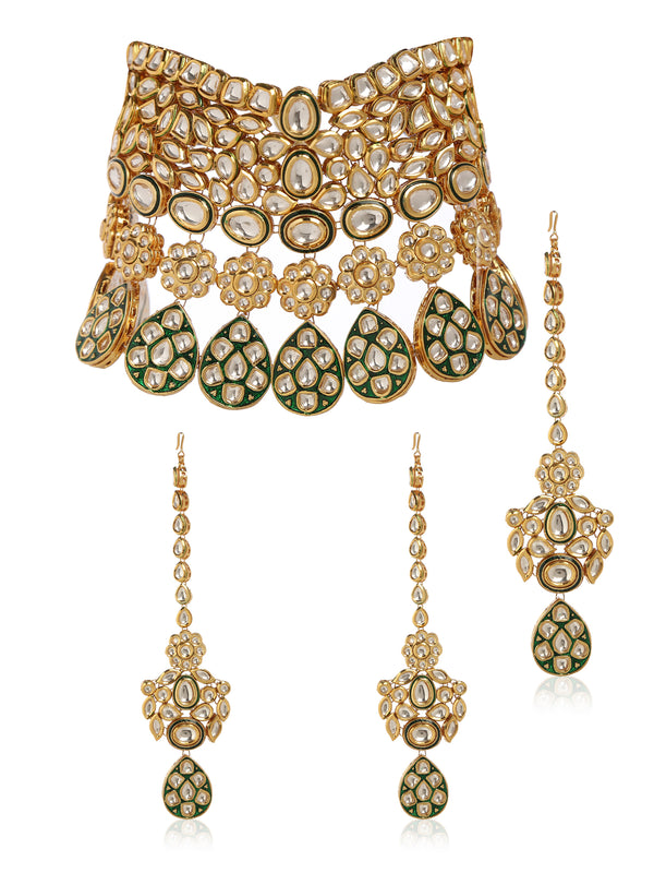 Minaki Meneka Bridal Kundan Set