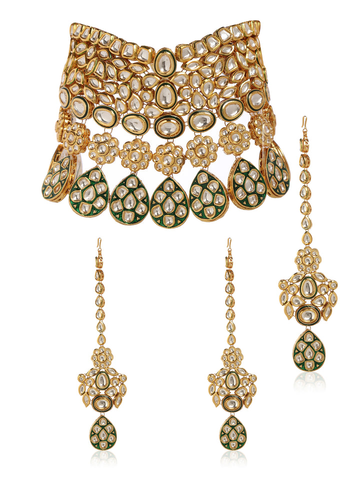 Minaki Meneka Bridal Kundan Set