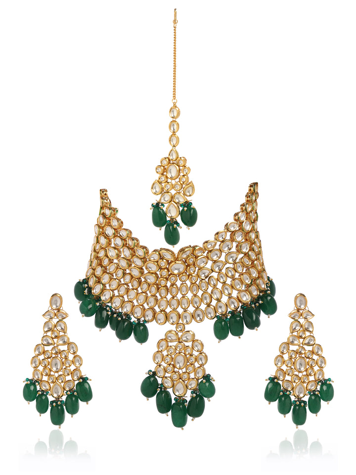 Minaki Hosneara Kundan Choker Set