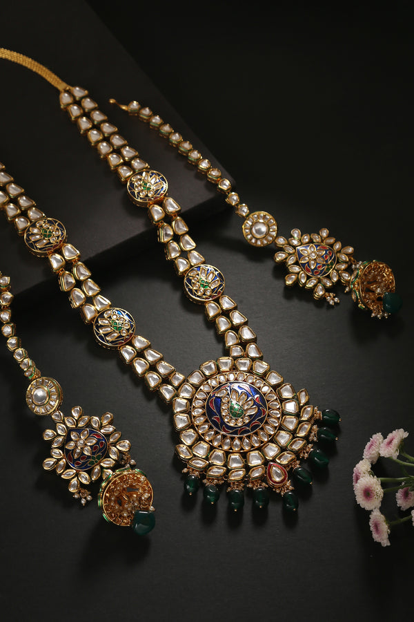 Minaki Padmavati Bridal Kundan Set