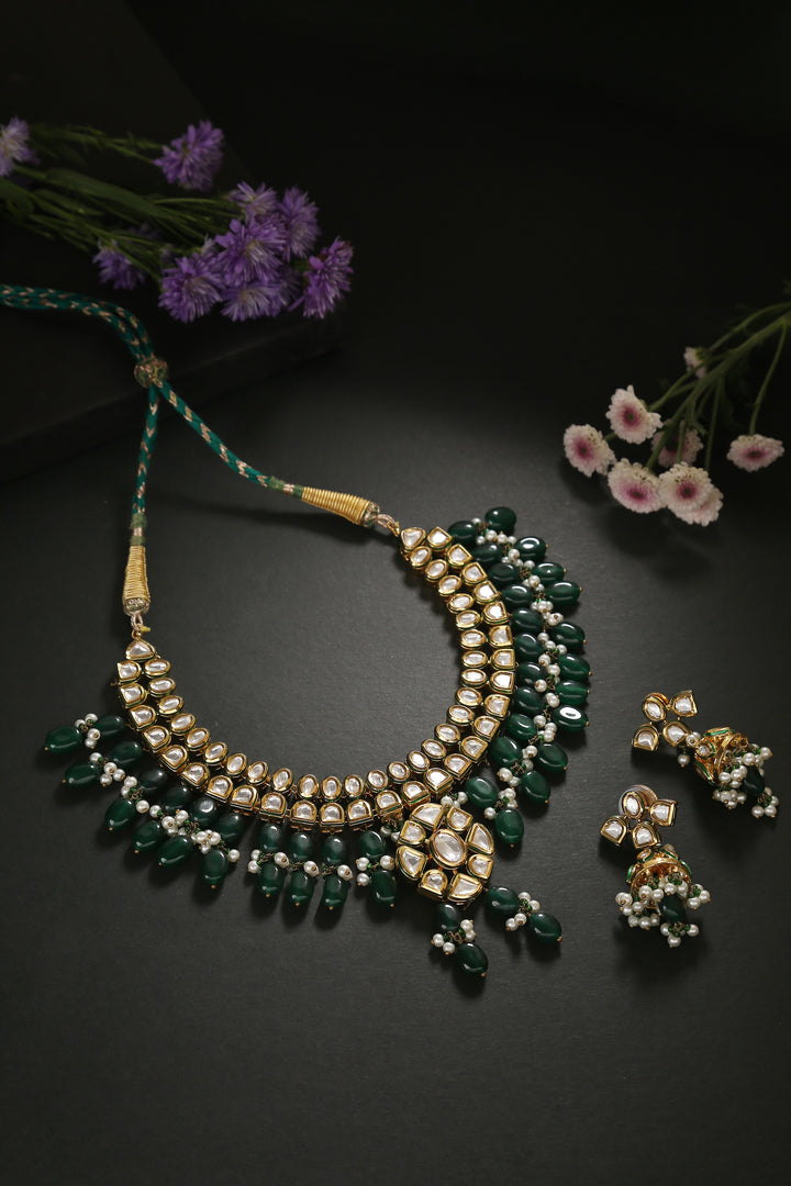 Minaki Shahnoor Kundan Necklace Set