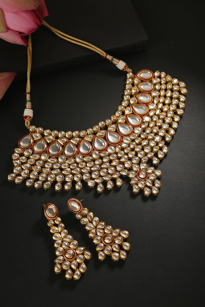 Minaki Zahra Bridal Kundan Set