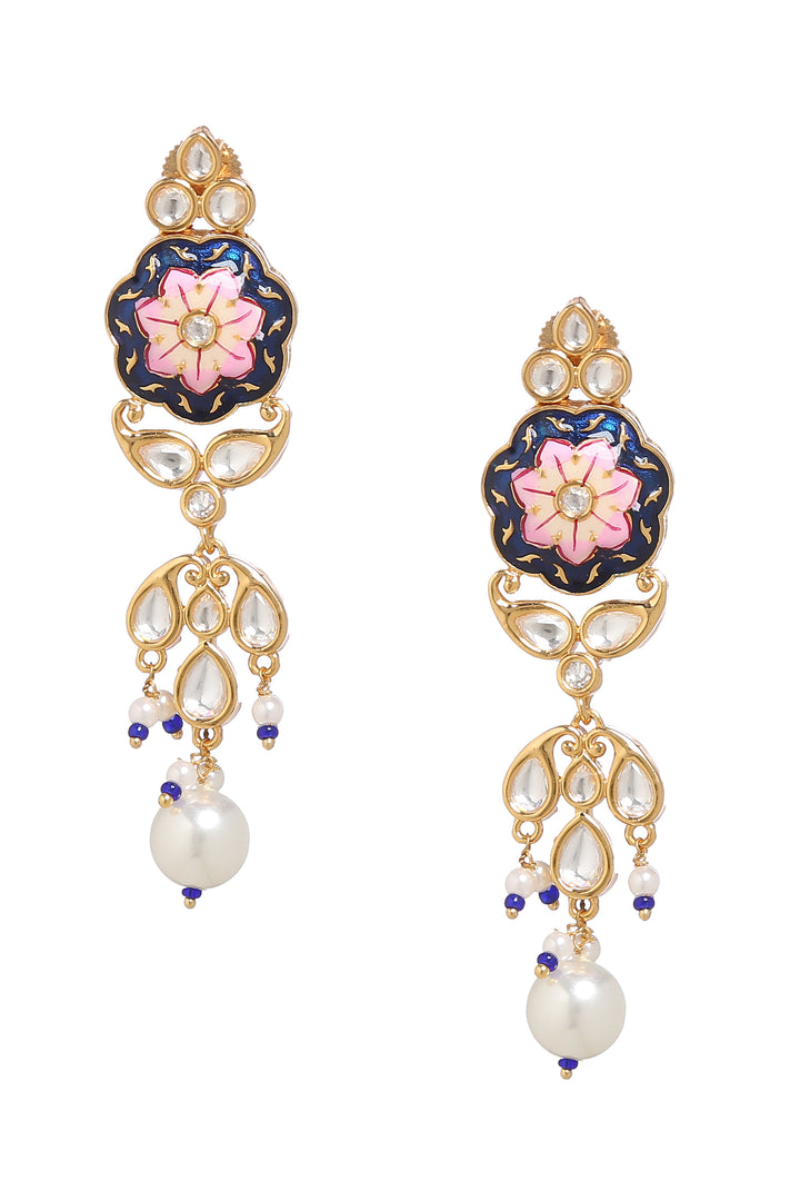 Minaki Nilofar Kundan Set