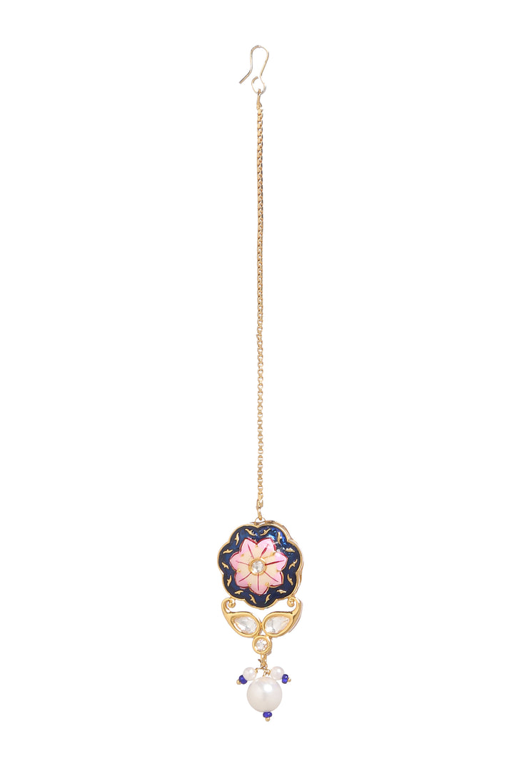 Minaki Nilofar Kundan Set