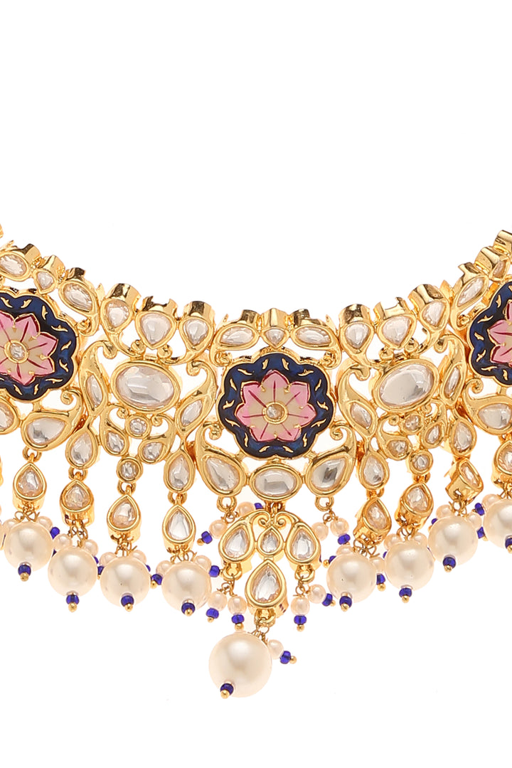 Minaki Nilofar Kundan Set