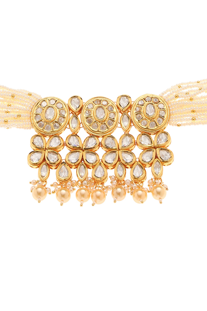 Minaki Anahid Kundan Set
