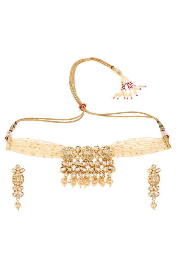Minaki Anahid Kundan Set