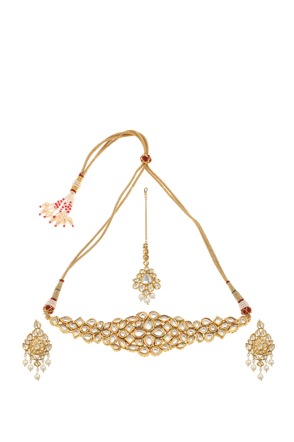 Minaki Anoosha Kundan Set