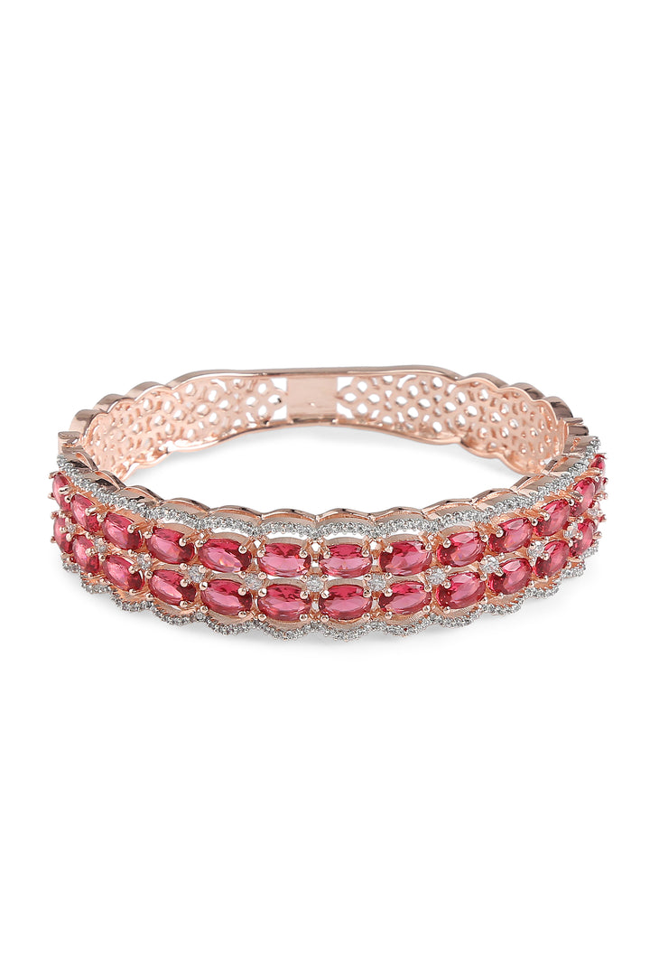 Minaki Ruby Pink Bracelet