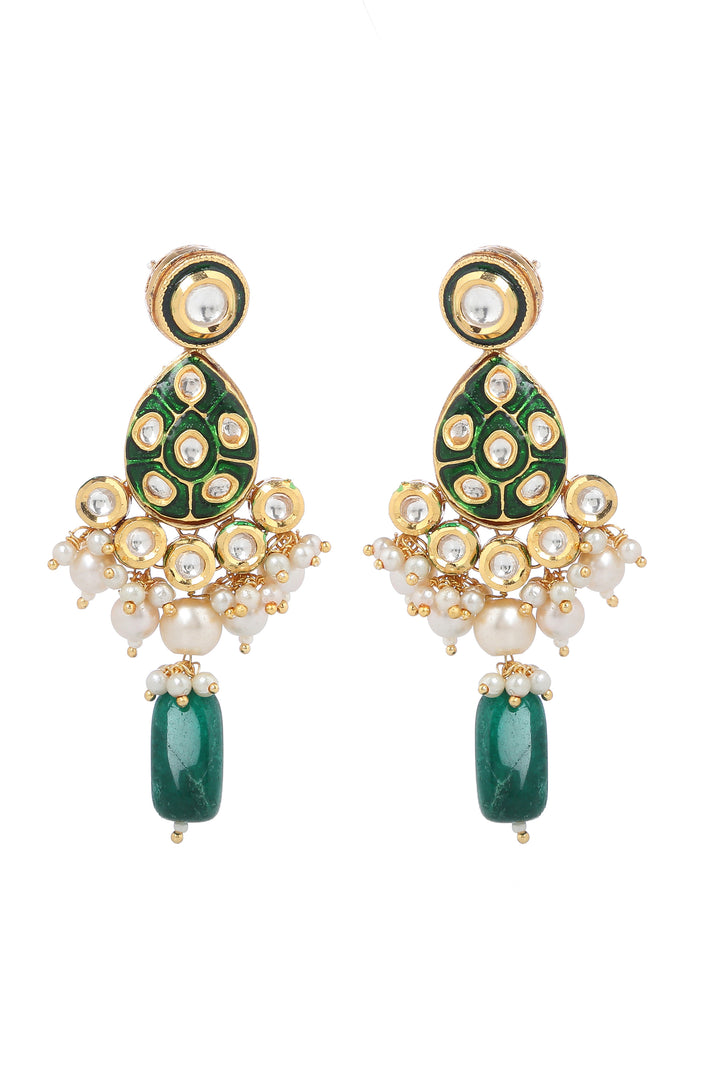 Minaki Anmol Kundan Set-Long