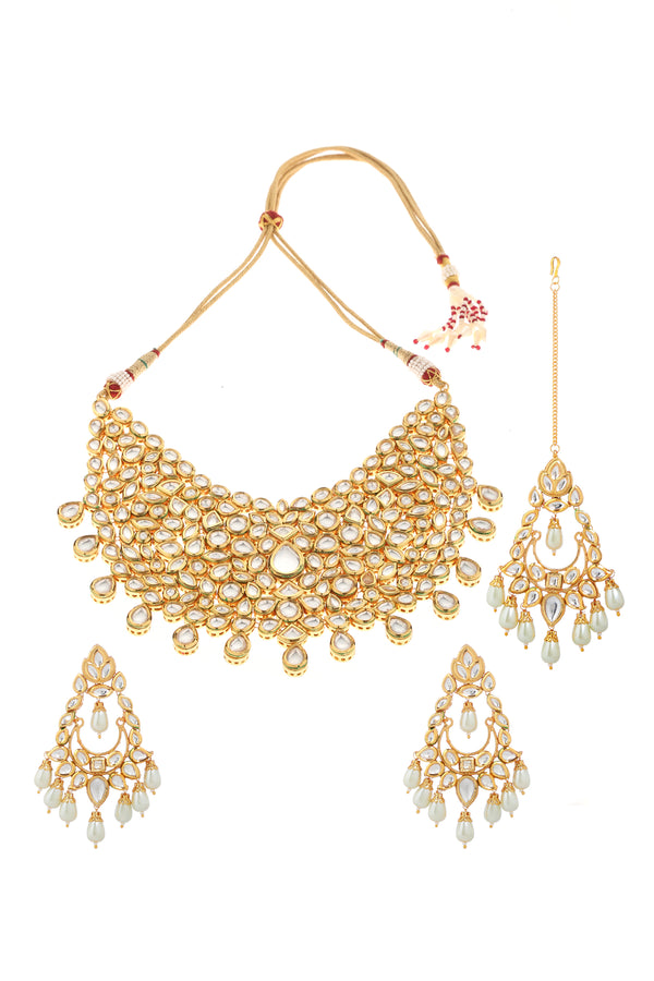 Minaki Pakeezah Kundan Set