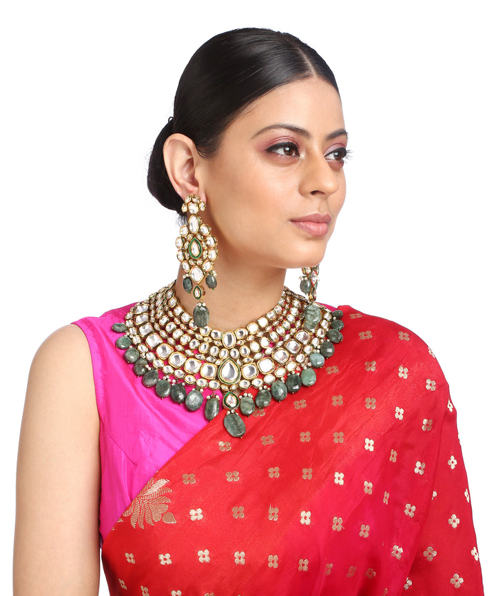 Minaki Bridal Kundan Set