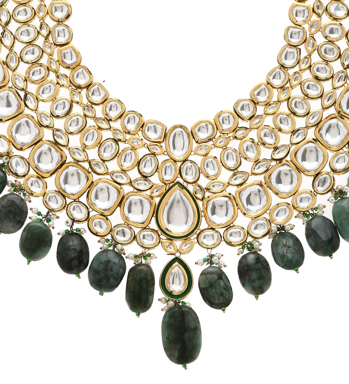 Minaki Bridal Kundan Set