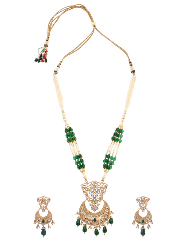 Minaki Chandrika Kundan Set