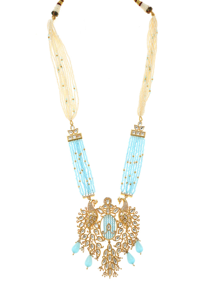 Minaki Mayur Kundan Set