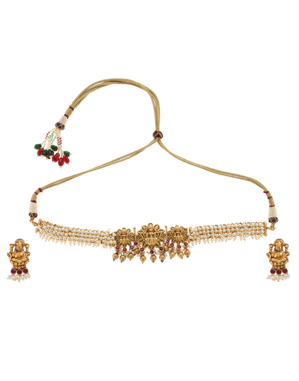 Tri-Laxmi Choker Set