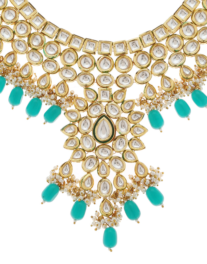 Minaki Kundan Collar Set