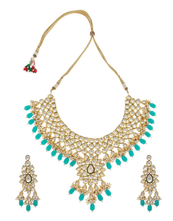 Minaki Kundan Collar Set