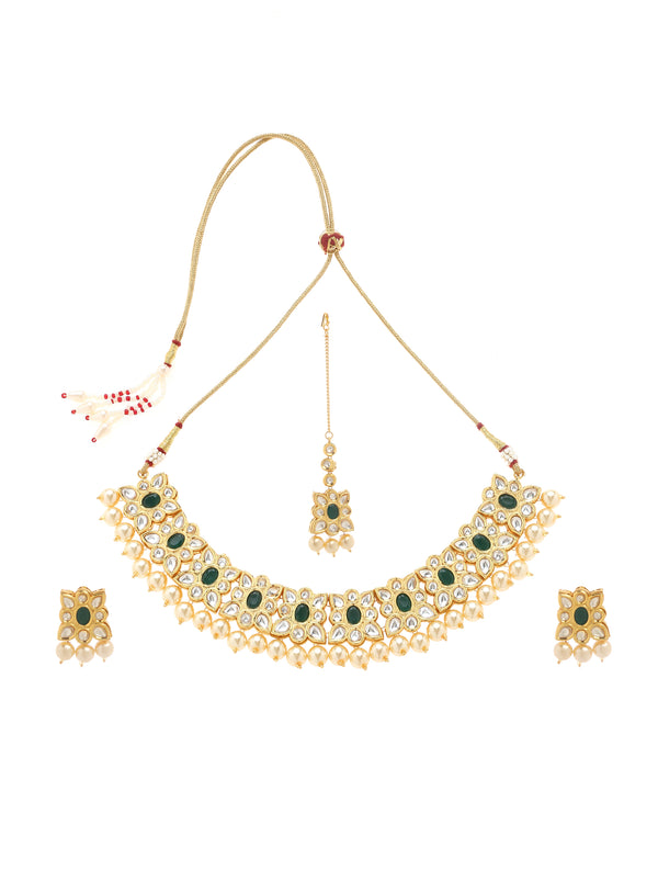 Minaki Akula Kundan Set