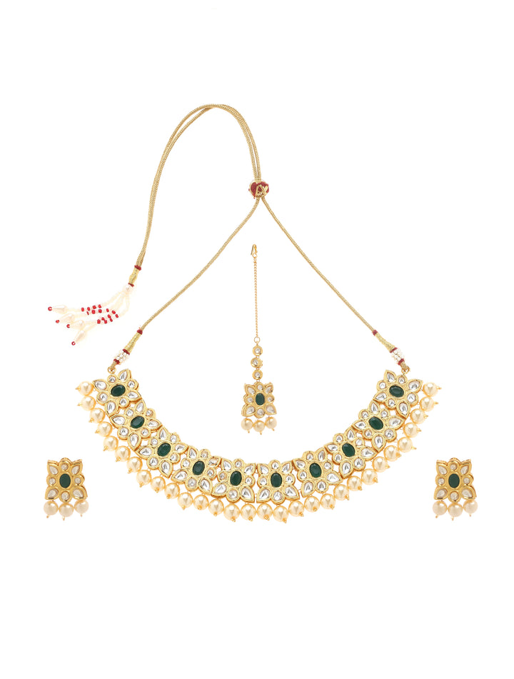 Minaki Akula Kundan Set