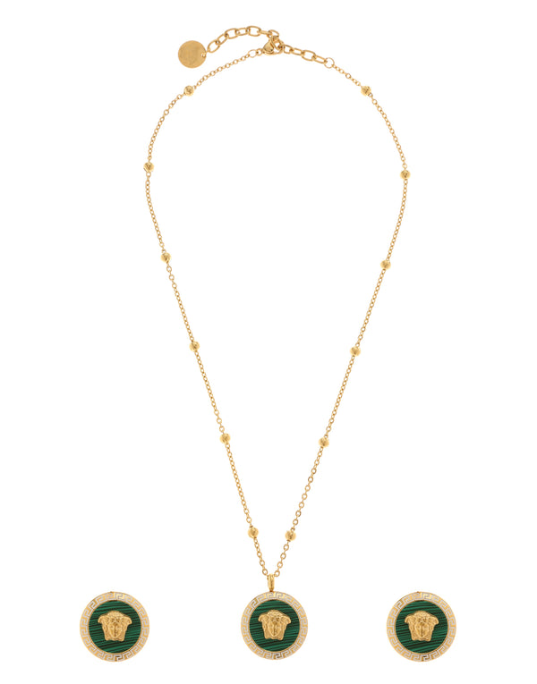 Minaki Pendant Set with Medusa Motif
