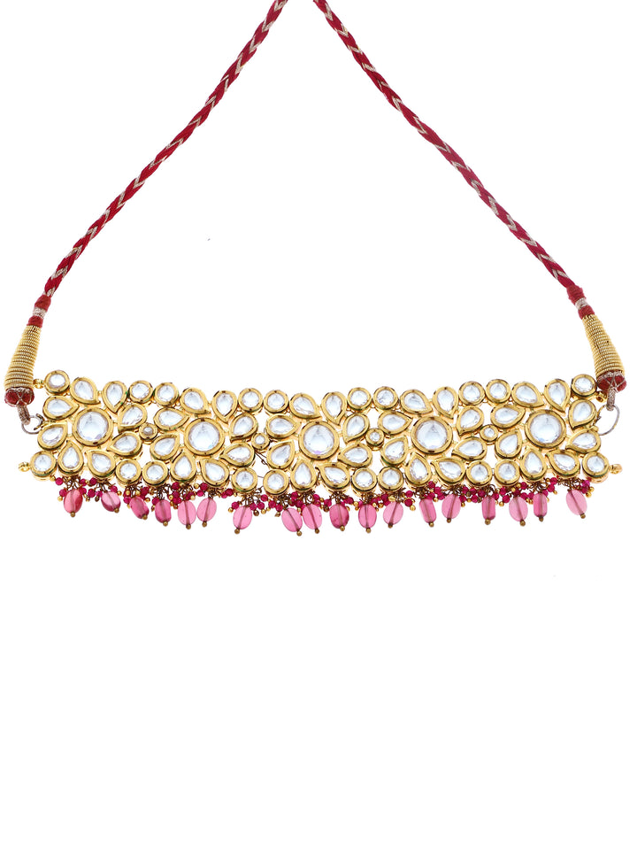 Minaki Aishani Kundan Choker Set