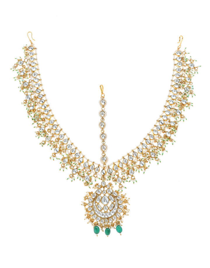 Minaki Aafreen Bridal Kundan Set