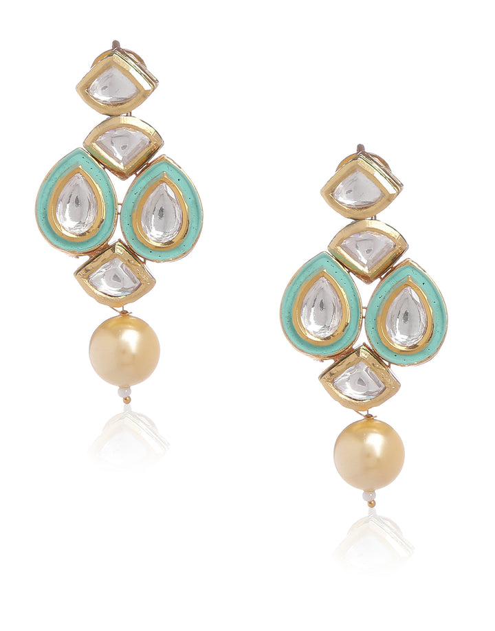 Minaki Enameled Polki Set