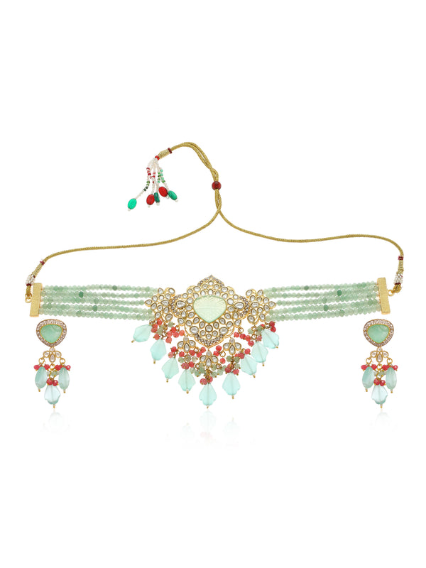 Minaki Aneeza Choker Set