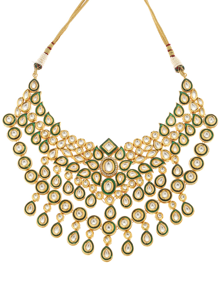 Minaki Rukhmani Bridal Kundan Set