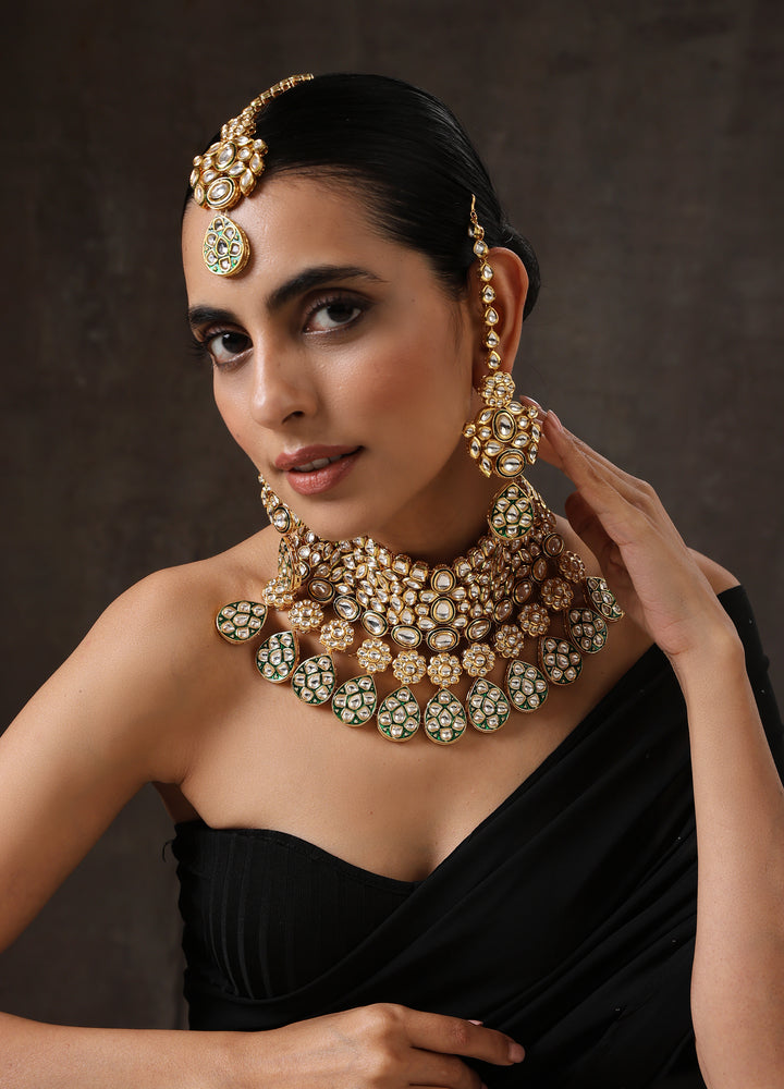 Minaki Meneka Bridal Kundan Set