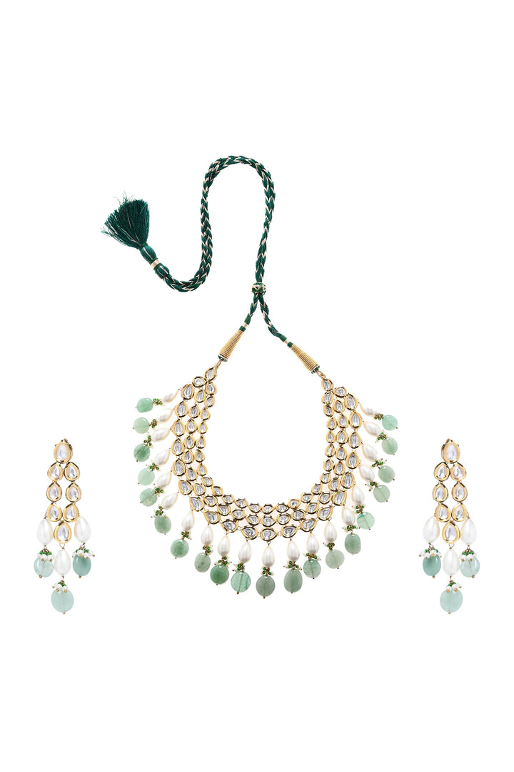 Milani Alayna Kundan Choker Set
