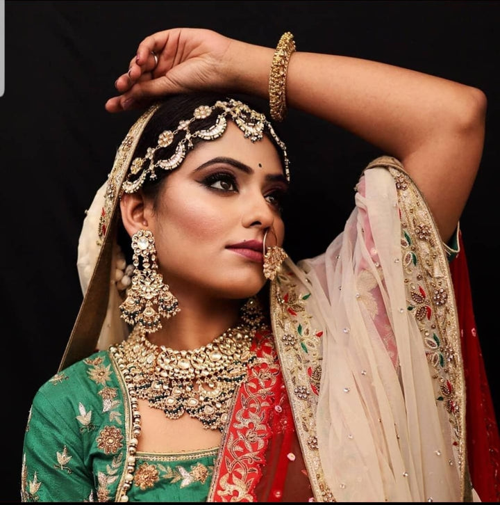 Minaki Ambika Bridal Kundan Set