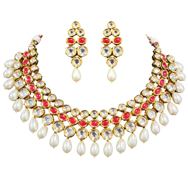 Minaki Anika Kundan Set