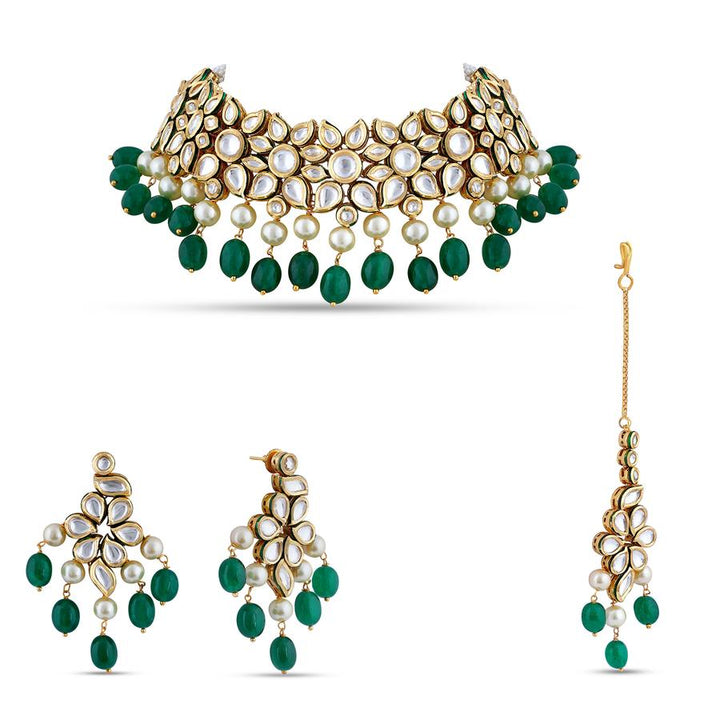 Minaki Zeenat Kundan Set