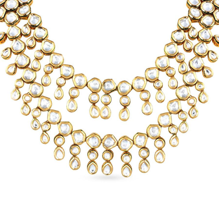Minaki Naaz Kundan Set-Long