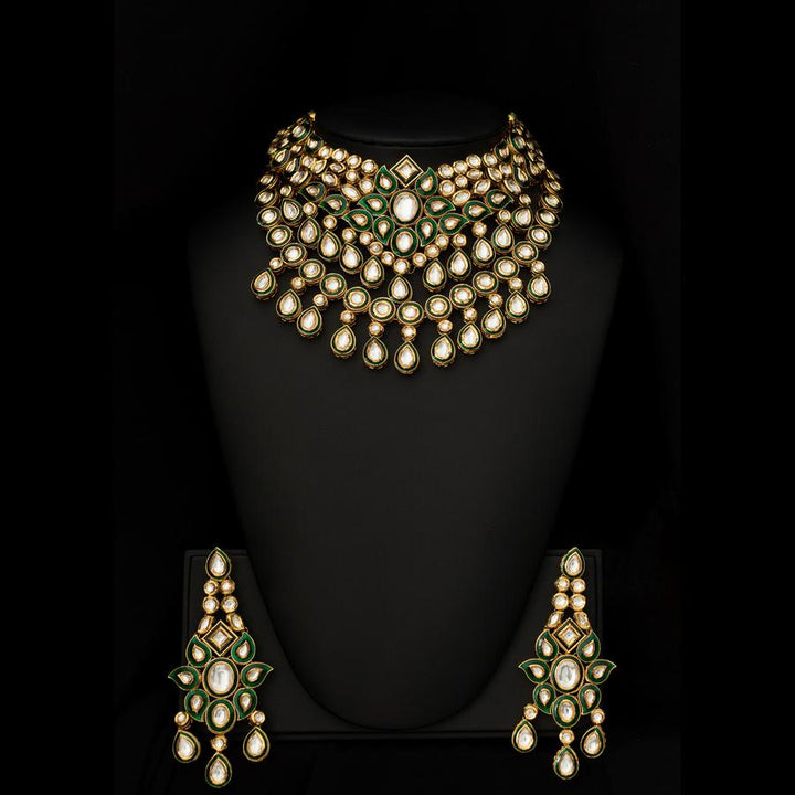 Minaki Rukhmani Bridal Kundan Set