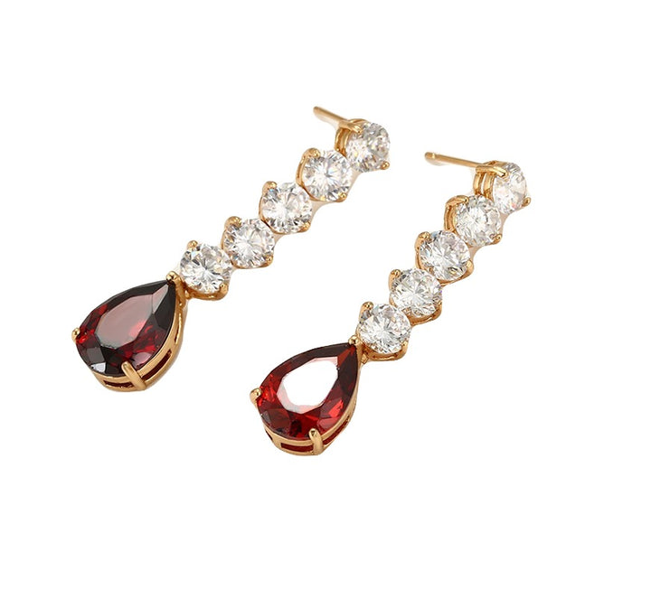 Minaki Russet Danglers- Earrings