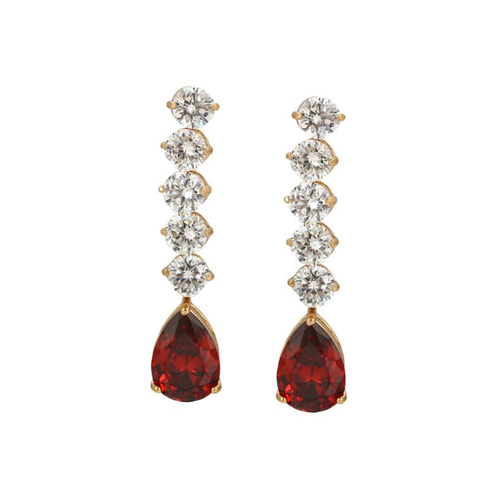 Minaki Russet Danglers- Earrings